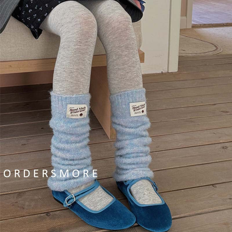 INS Macaron Color Thicken Leg Warmers