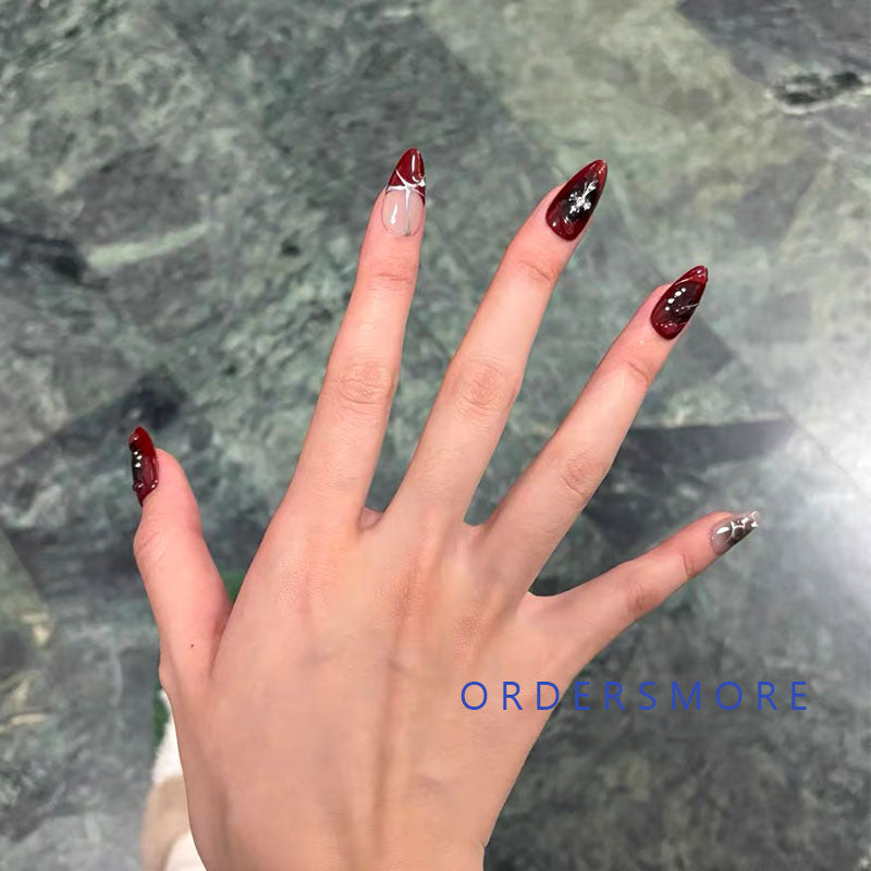 Y2K Gothic Cross Press-on Nails