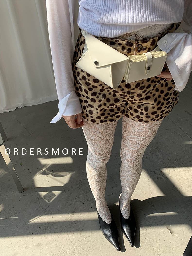 INS Floral Lace Pantyhose