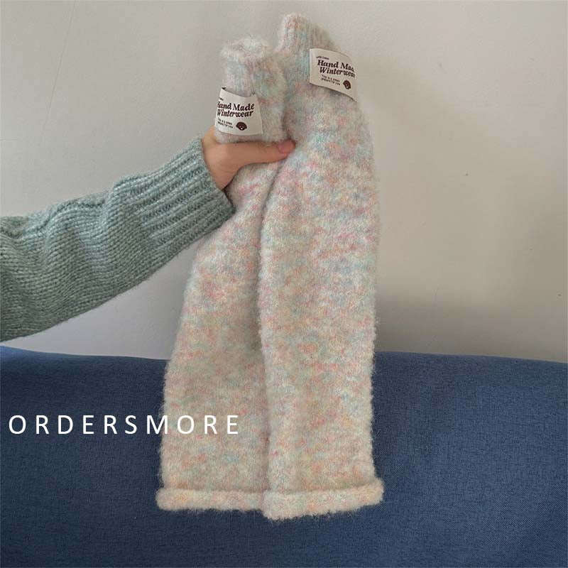 INS Macaron Color Thicken Leg Warmers