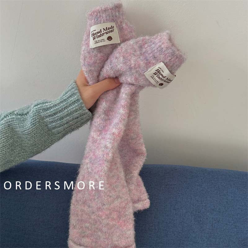 INS Macaron Color Thicken Leg Warmers