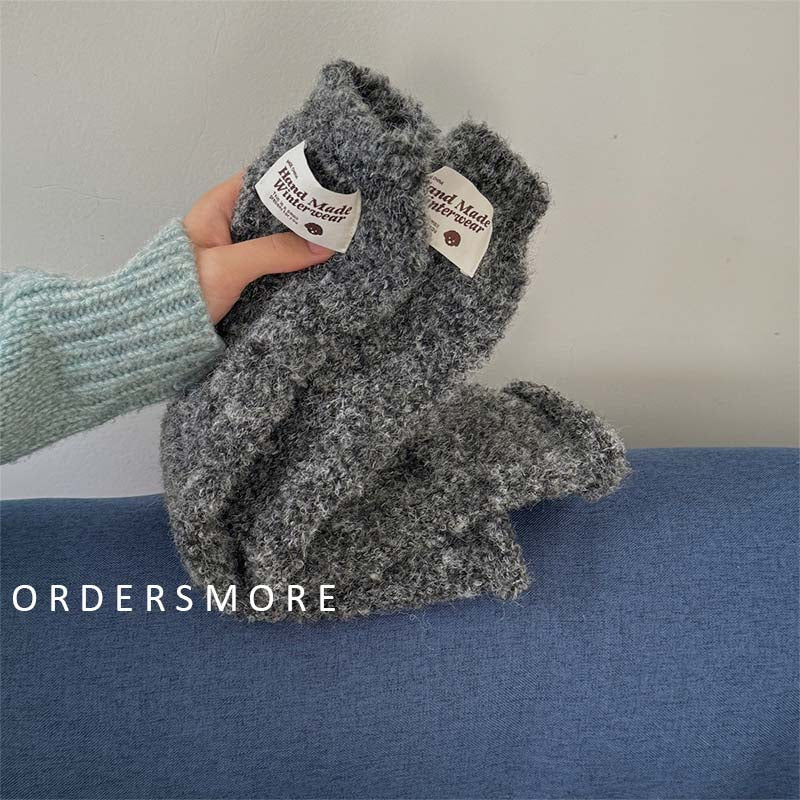 INS Macaron Color Thicken Leg Warmers