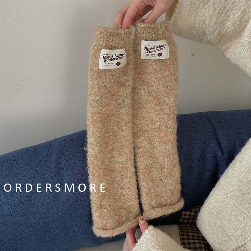 INS Macaron Color Thicken Leg Warmers