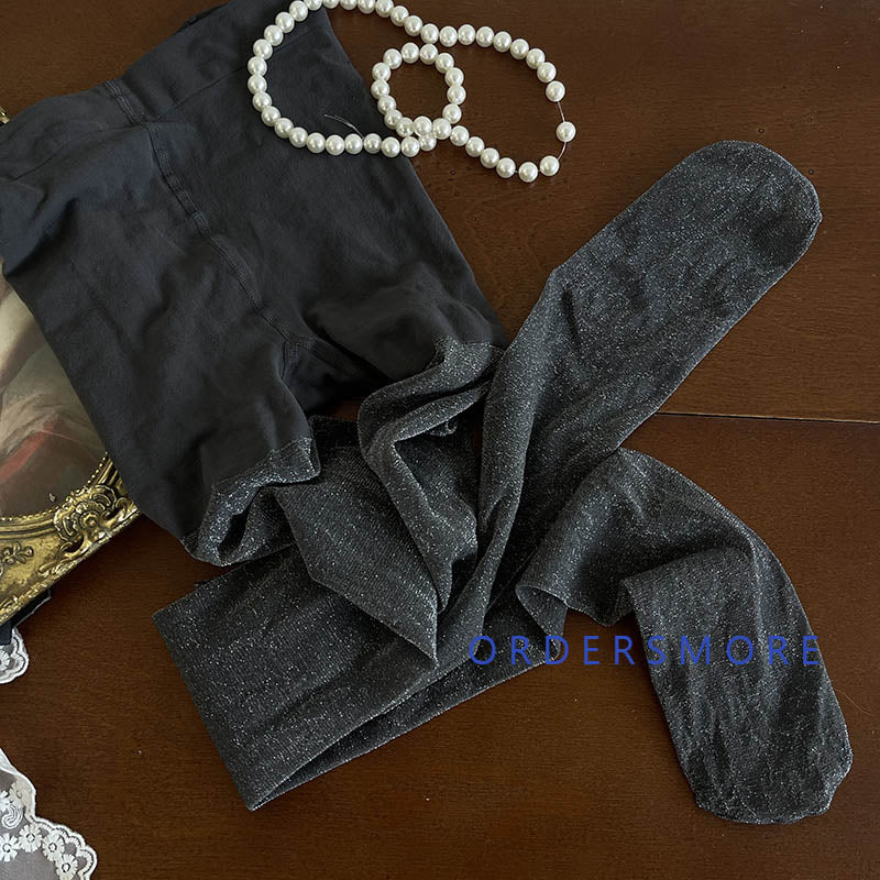 Y2K Bow-knot Gray DIY Stockings